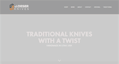 Desktop Screenshot of joeserknives.com